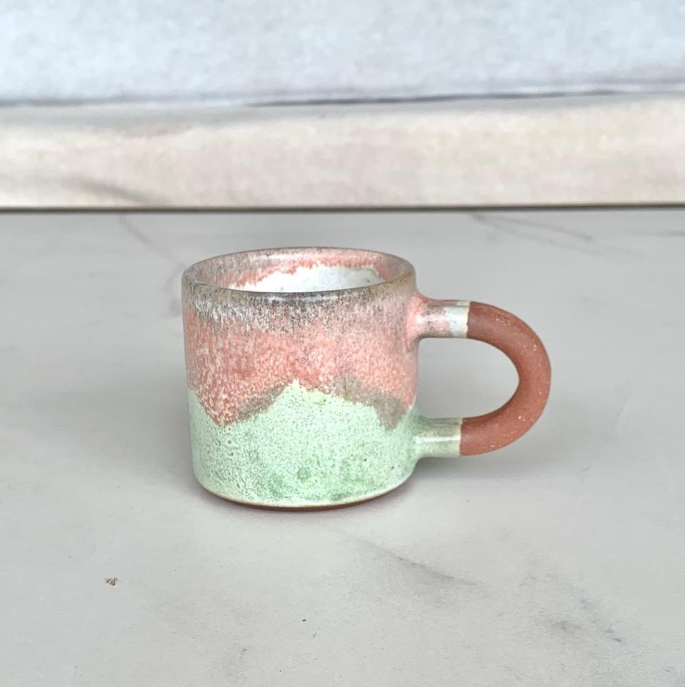 Taza Mini- Atardecer Boscoso
