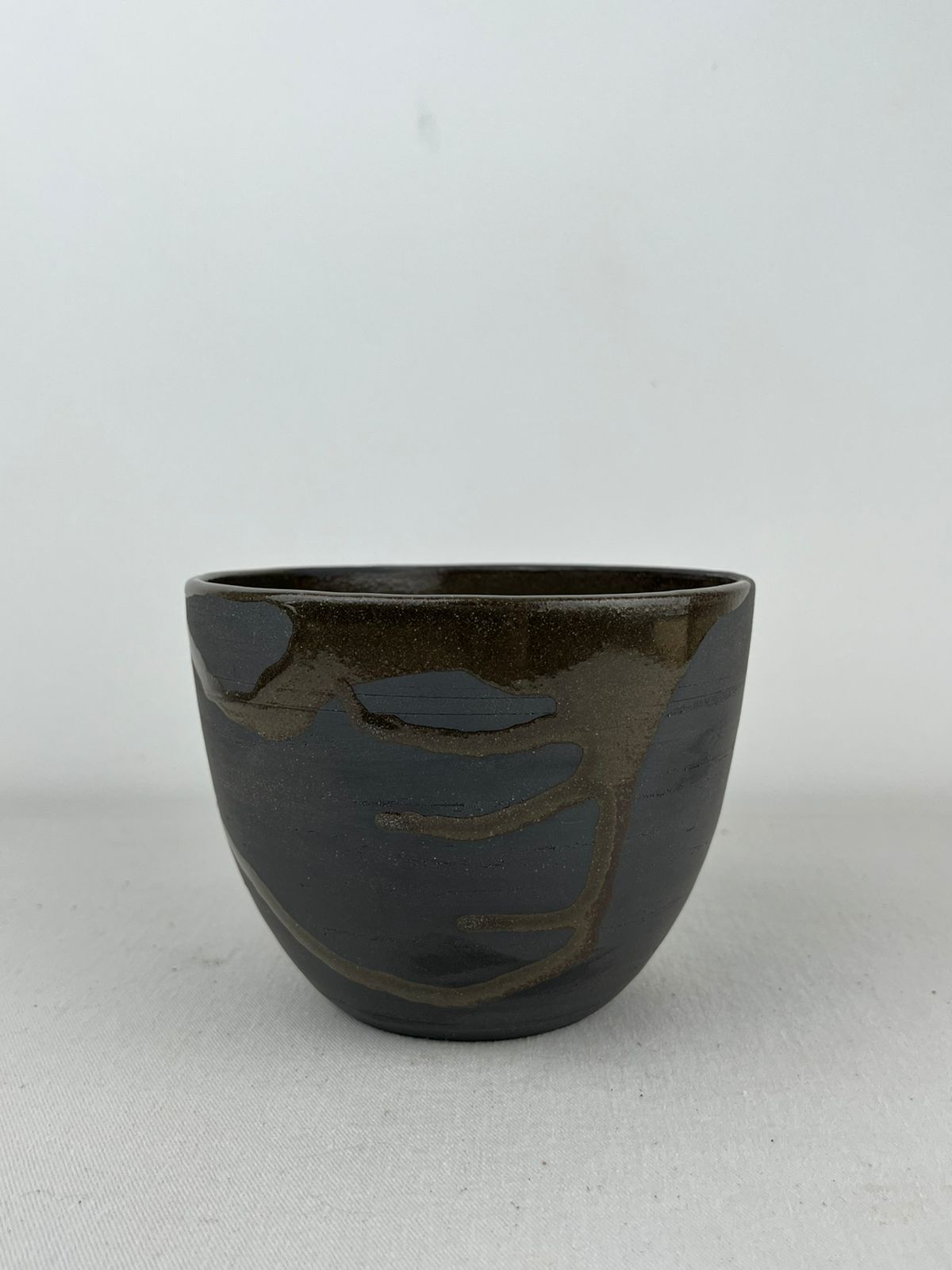 Taza Panzona Grande - Barro Negro
