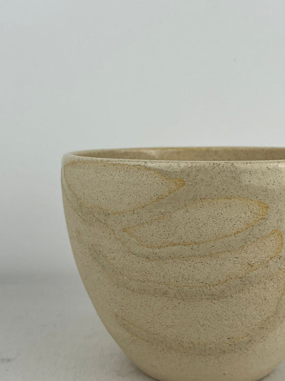 Taza Panzona Grande - Barro Crema