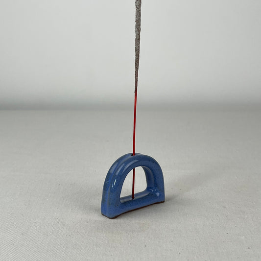 Incensario Arcoíris - Azul Intenso