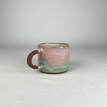 Taza Mediana -  Verde & Rosado