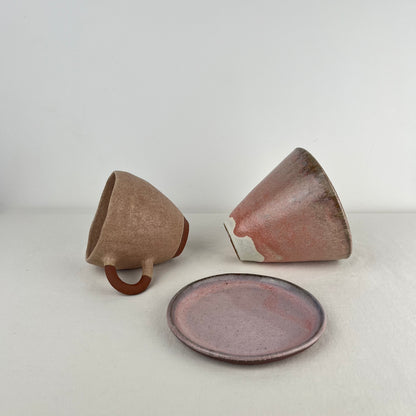 Taza Pellizcada + Plato + v60