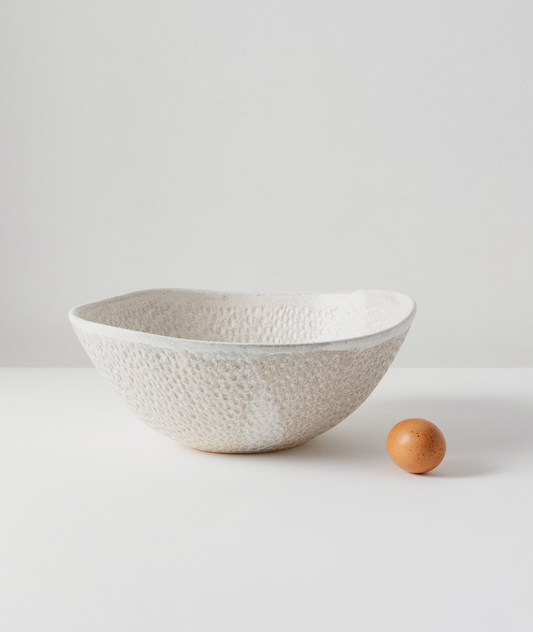 Bowl Orgánico con Textura - Galleta de Mar