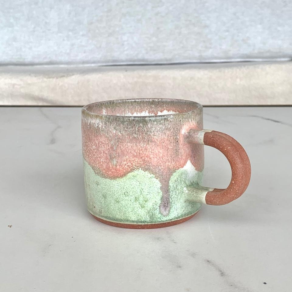 Taza Pequeña - Atardecer Boscoso