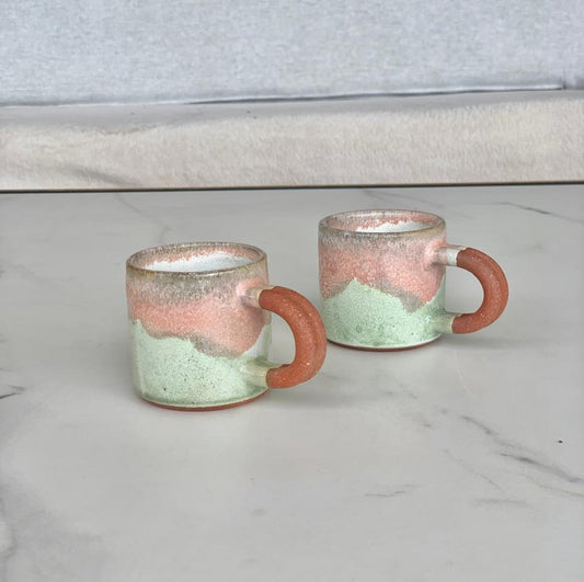 Taza Mini- Atardecer Boscoso