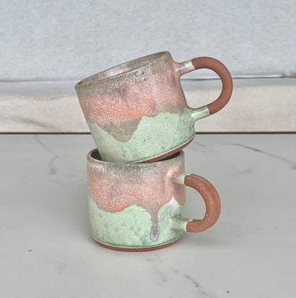 Taza Pequeña - Atardecer Boscoso